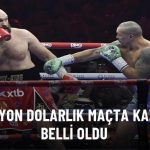 190 milyon dolarlık maçta kazanan belli oldu